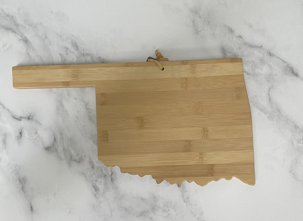 Totally Bamboo Cutting Board -  Oklahoma Shaped