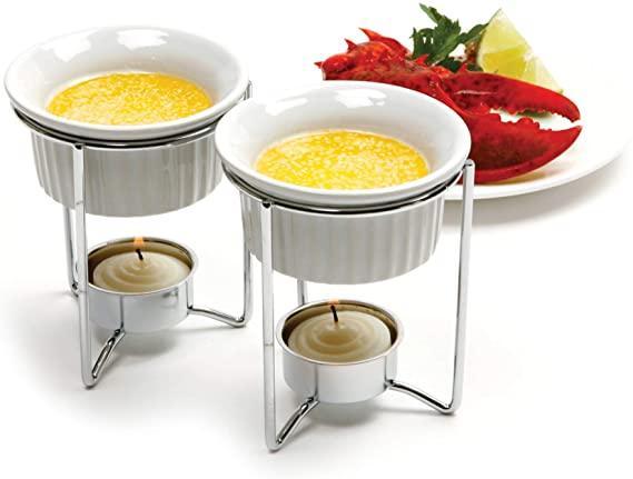 Butter Warmers Set/2 Ceramic