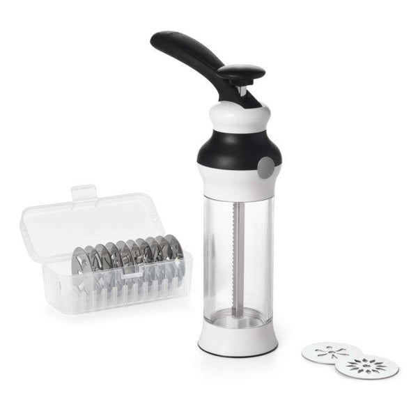 OXO Good Grips Cookie Press With Disk Storage Case