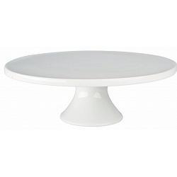 Harold Import Company BIA Porcelain 12" Cake Stand - White