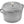 Load image into Gallery viewer, Staub 5qt Deep Grey Oven
