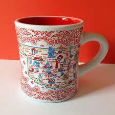 Oklahoma Mug State w/ Red Bandana