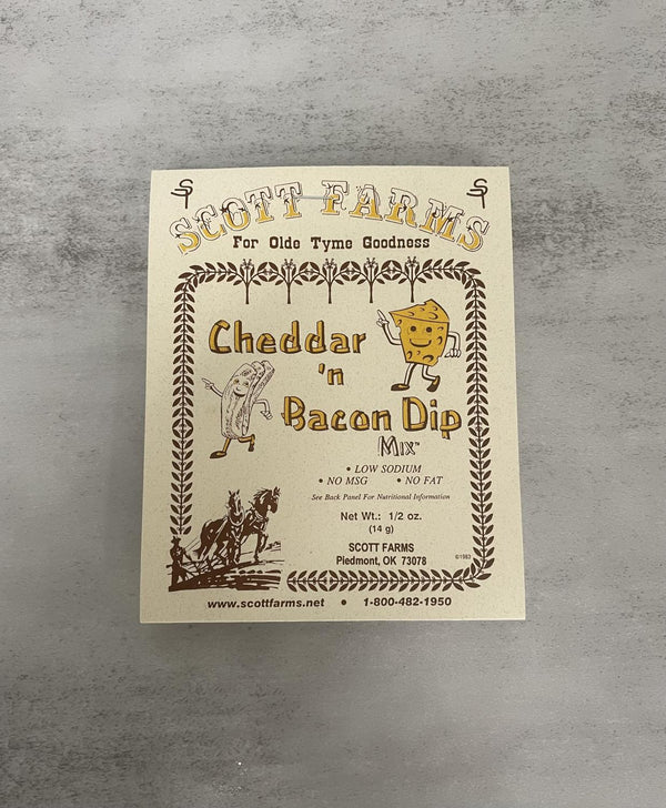 Dip Mix Cheddar 'n Bacon Scott Farms