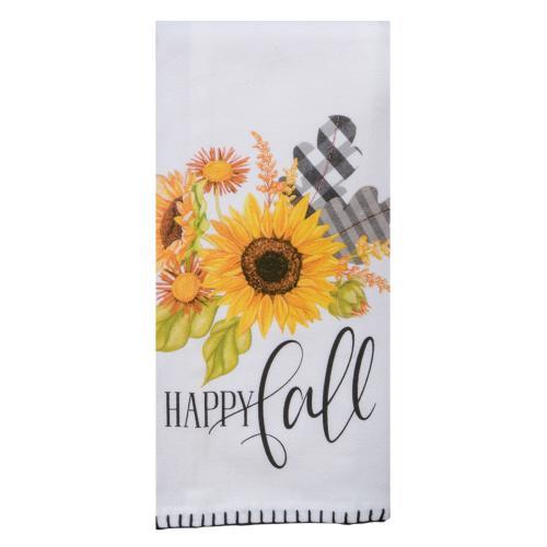 Kay Dee Flour Sack Sunflower Happy Fall