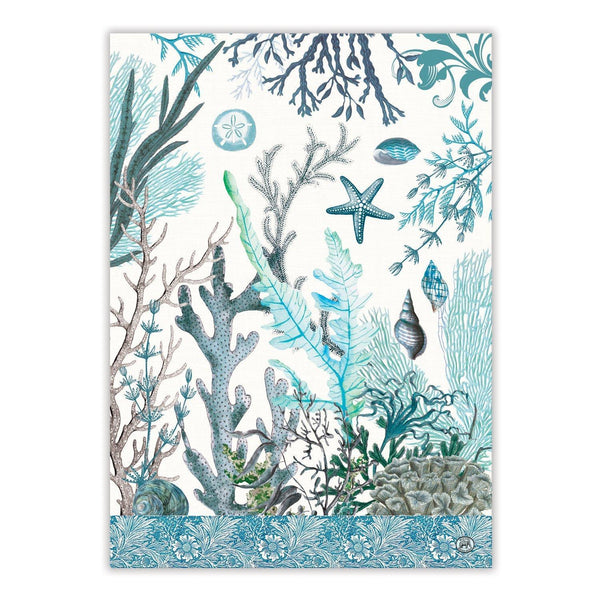 Michel Design Works Cotton Tea Towel - Ocean Tide