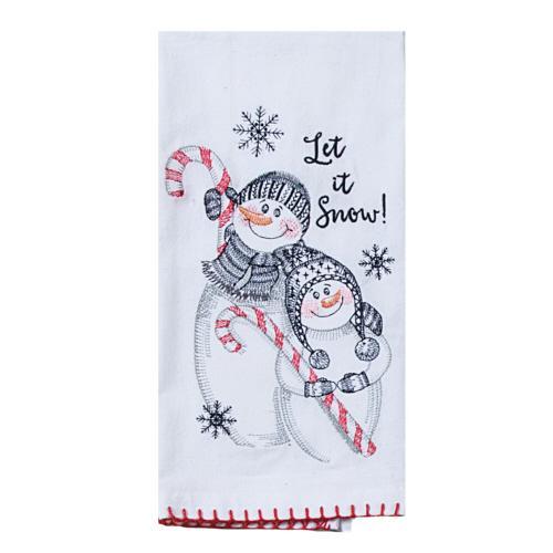 Kay Dee Flour Sack Towel Let It Snow