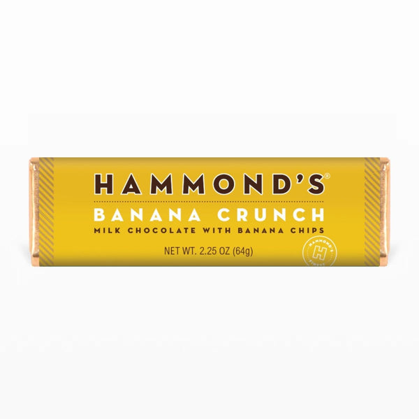 Hammond's Banana Crunch Milk Chocolate Bar