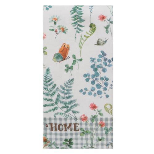 Kay Dee Towel Terry Home Fern Dual Purpose Terry