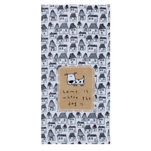Kay Dee Towel Home is Where the Dog Is
