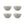 Load image into Gallery viewer, Mason Cash "William Mason" Set/4 Prep Bowls - Grey
