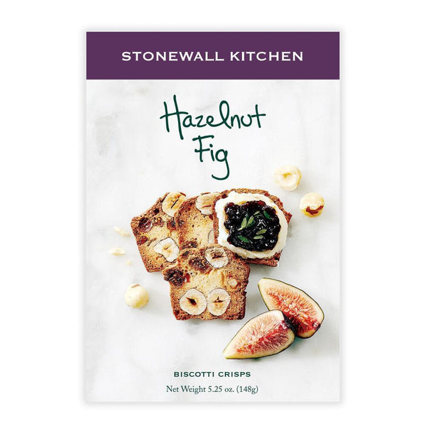 Stonewall Kitchen Hazelnut Fig Biscotti Crisps