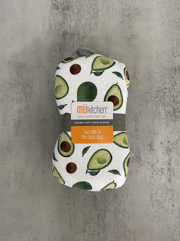 Mu Kitchen Sponge/Scrub Avocado