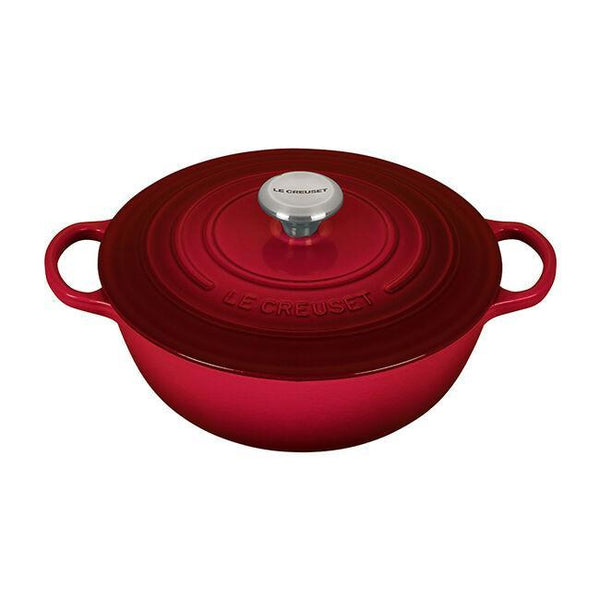 Le Creuset Signature 7.5qt Round Chef's Oven - Cerise (Red)