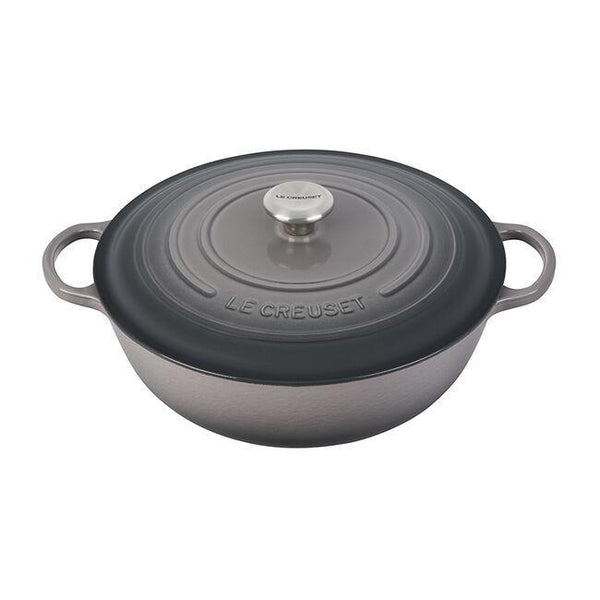 Le Creuset Signature 7.5qt Round Chef's Oven - Oyster