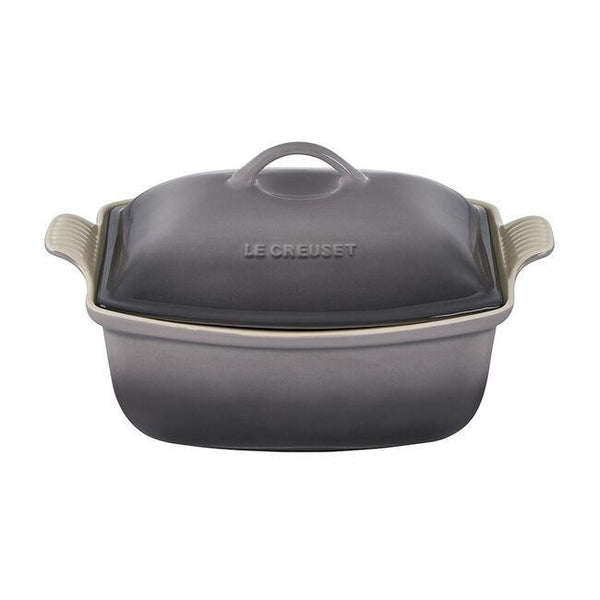 Le Creuset Heritage 4QT Deep Covered Baker - Oyster