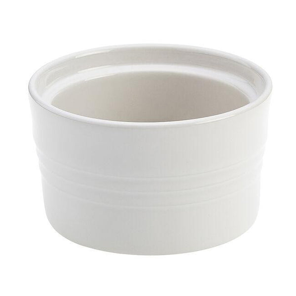 LC RAMEKIN WHITE 7OZ STACKABLE