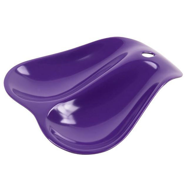 Hutzler Twin Spoon Rest - Purple