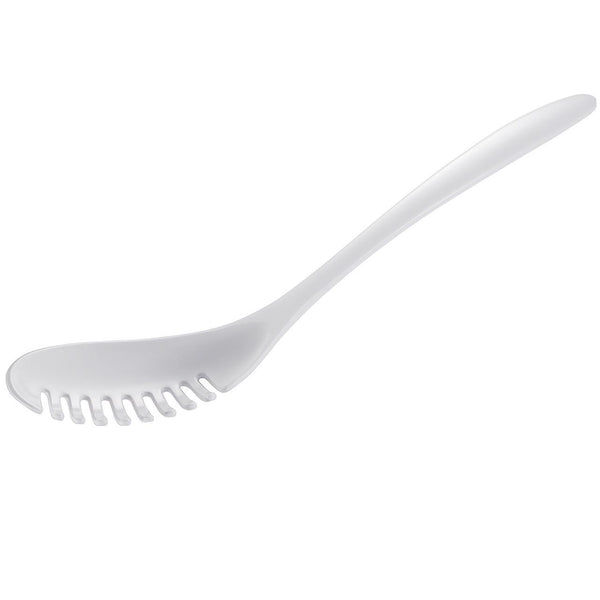 Gourmac Spaghetti Server White 12.5" Melamine