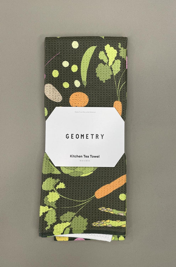 Geometry House Tea Towel - Spring Sprout