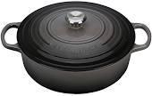 Le Creuset Signature 6.75qt Round Wide Dutch Oven - Oyster