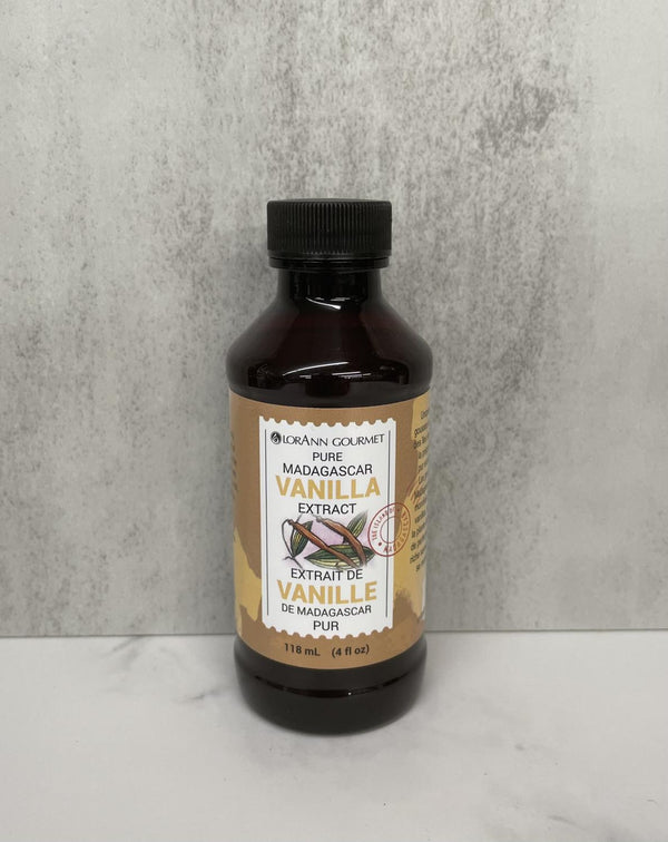 Vanilla Extract PureMadagascar Lor Ann 4oz