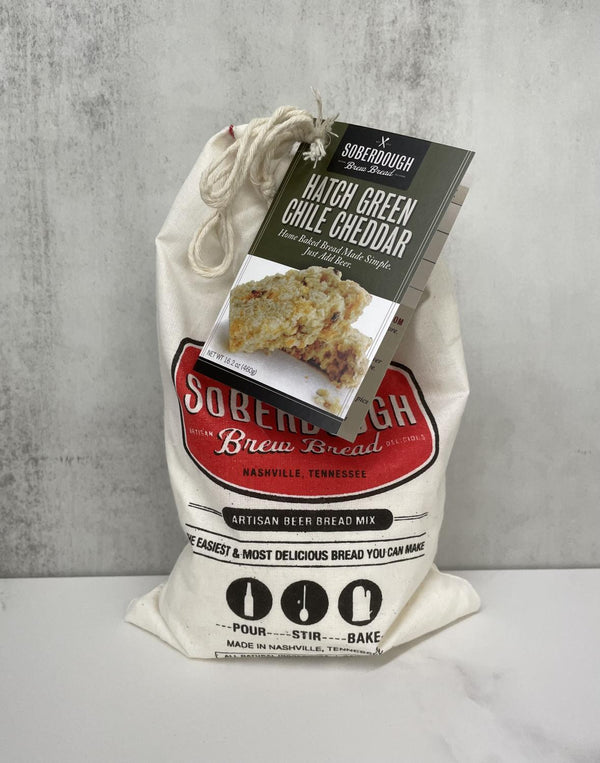 Soberdough Brew Bread - Hatch Green Chili Cheddar