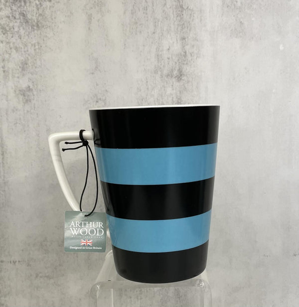 Mug Blue/Black Stripe