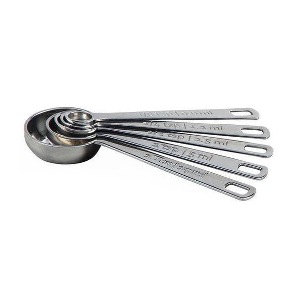 Le Creuset 5 Piece Measuring Spoon Set - Stainless Steel