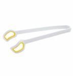 Corn Tongs White/Yellow Nylon