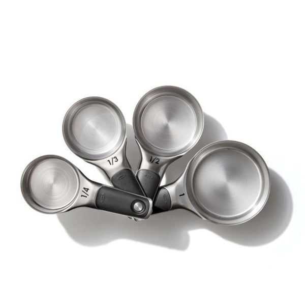 OXO Stainless Steel Magnetic Measuring Cups - Set of 4