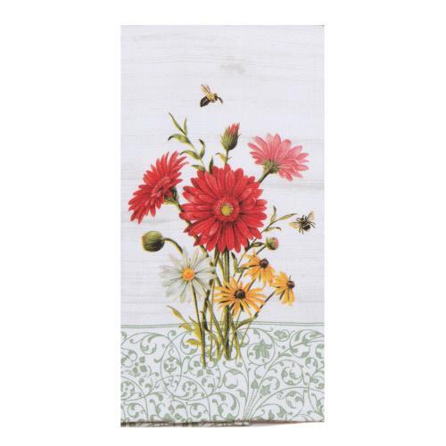 Towel Dual Floral Buzz