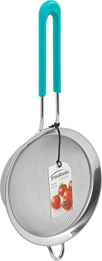 Trudeau Strainer 4" Turquoise