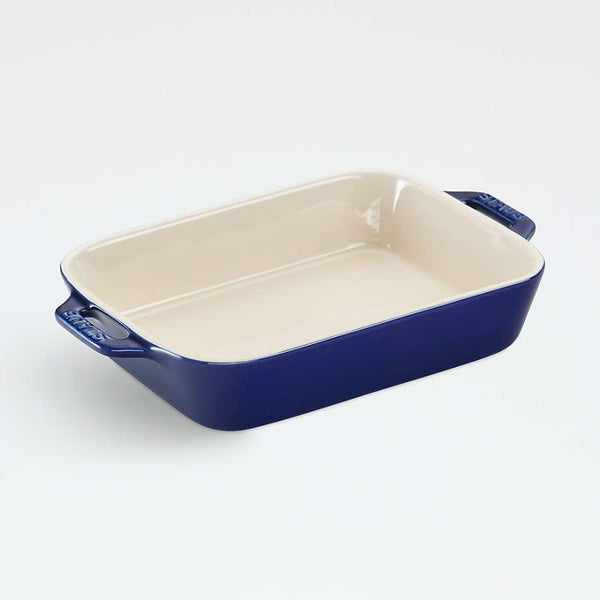 Staub Baker 10.5x7.5 Blue Navy SUPER SAVER