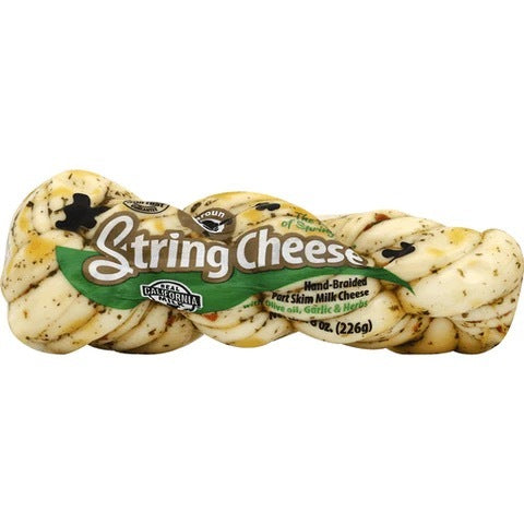 Karoun String Cheese Marinated W/ Garlic & Herbs 8oz