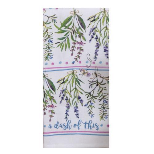 Kay Dee Towel Terry Hanging Herbs