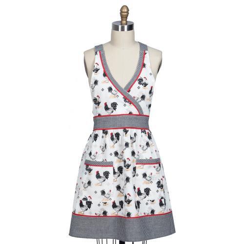 Kay Dee Apron Hostess Rooster Farmer's Market