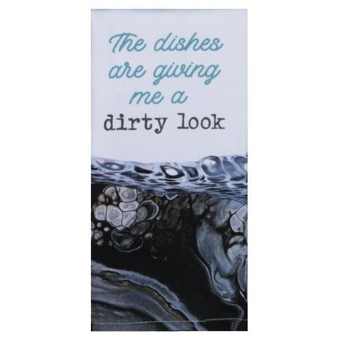 Kay Dee Towel Terry the Dishes Are Giving Me a Dirty Look
