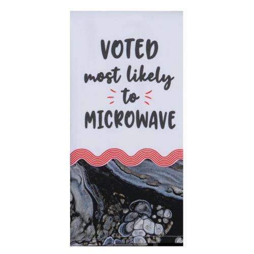 Kay Dee Towel Terry Voted Most Likely To Microwave