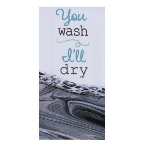 Kay Dee Towel Terry You Wash I'll Dry