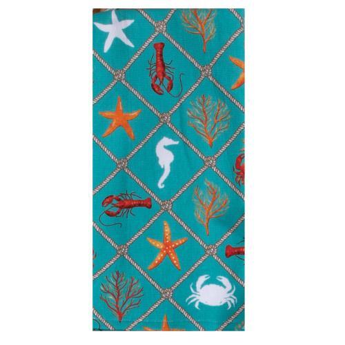 Kay Dee Towel Terry Coral Reef