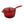 Load image into Gallery viewer, Le Creuset Signature Cast Iron 1.75qt Saucepan - Cerise (Red)
