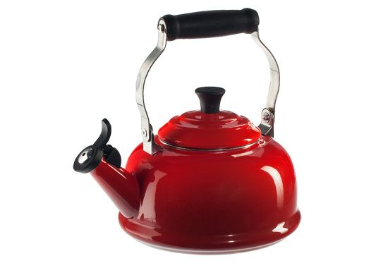 Le Creuset Classic 1.7qt Whistling Kettle - Cerise (Red)