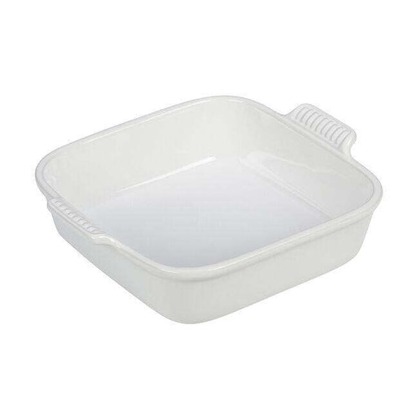 Le Creuset Heritage 9" Square Baking Dish - White