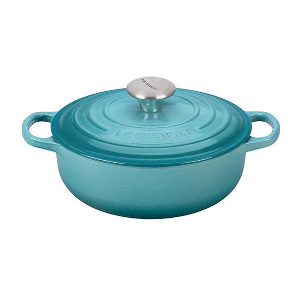 Le Creuset Signature 3.5qt Sauteuse - Caribbean