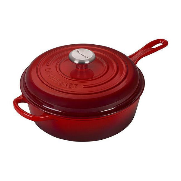 Le Creuset Signature Cast Iron 3.75qt Cassadou - Cerise (Red)