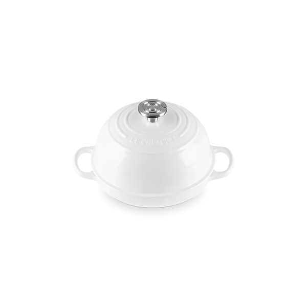 Le Creuset Cast Iron 9.5" Bread Oven - White