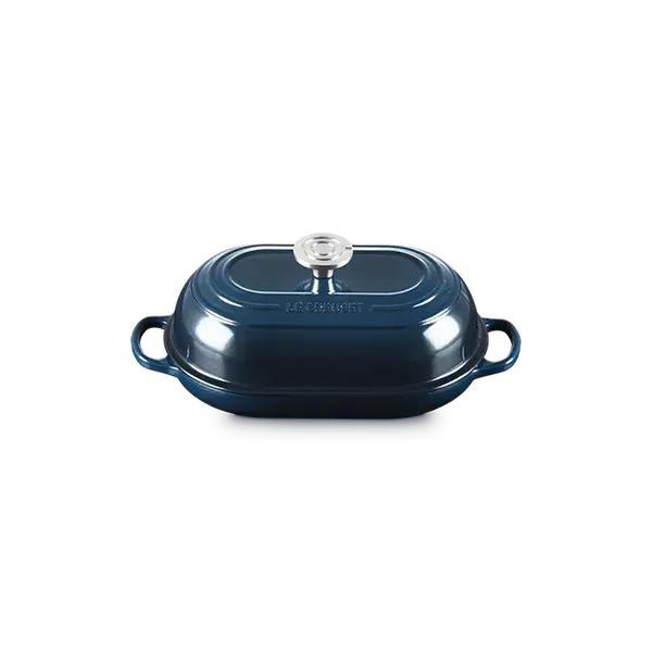 Le Creuset Cast Iron Signature 11.5" Oval Bread Oven - Nuit