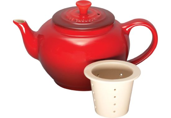 LC Teapot Red W/Infuser