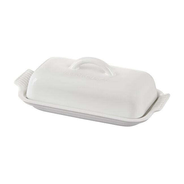 LC White Butter Dish NEW