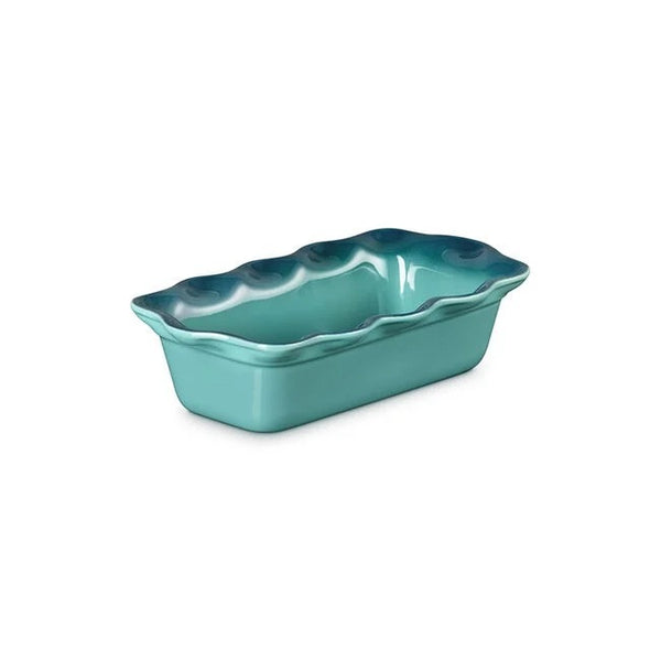 Le Creuset Heritage Stoneware 9" Fluted Loaf Pan - Riviera